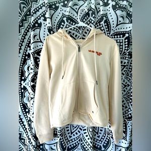 Pastel Yellow Roxy Zip-Up